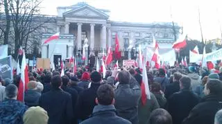 Protest pod rosyjską ambasadą