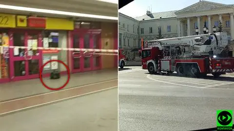 Trzy alarmy, wszystkie niegroźne. Policja chwali czujność warszawiaków