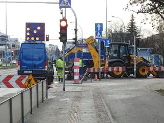 Awaria wodociągowa na Sadybie