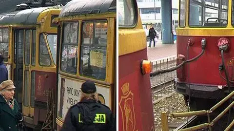 Zderzenie tramwajów: 11 osób poszkodowanych