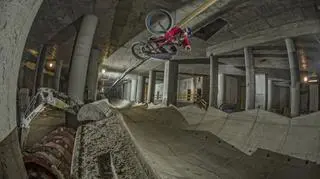 Dawid Godziek jeździł w odcinku pomiędzy stacjami Stadion i Centrum Nauki Kopernik