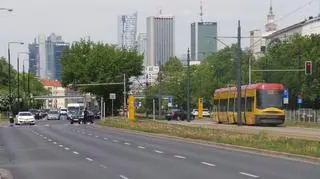 Skrzyżowanie alei Niepodległości i Batorego