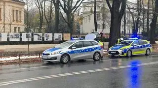 Kolizja w alei Szucha z udziałem sędziego TK