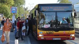 Zepsuty autobus zablokował tramwaje