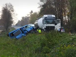 Tragiczny wypadek pod Sochaczewem 