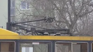 Były utrudnienia w kursowaniu tramwajów