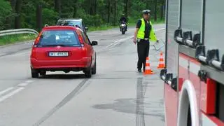 Wypadek na wojewódzkiej 631