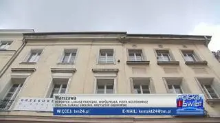 Archiwalny materiał programu "Polska i Świat" o lokalach 