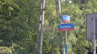 Kolizja na skrzyżowaniu Patriotów z Drozdową