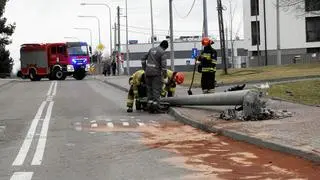 Kolizja na Skalnicowej 