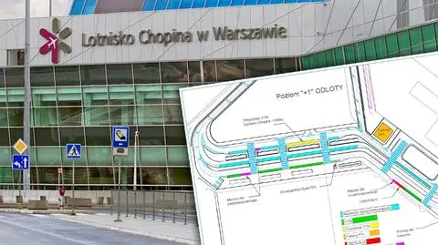 Przeniesione przystanki i nowy postój taksówek. Zmiany przy lotnisku
