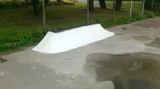 Tak wyglądał skatepark