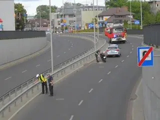 Tragiczny wypadek motocyklisty