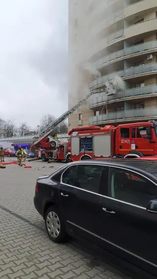 Pożar na Bielanach 