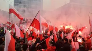 Nationalists march in Warsaw