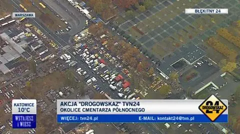 Wszystkich Świętych na drogach