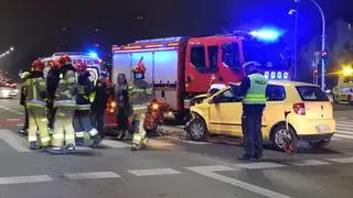 Zderzenie na Modlińskiej 