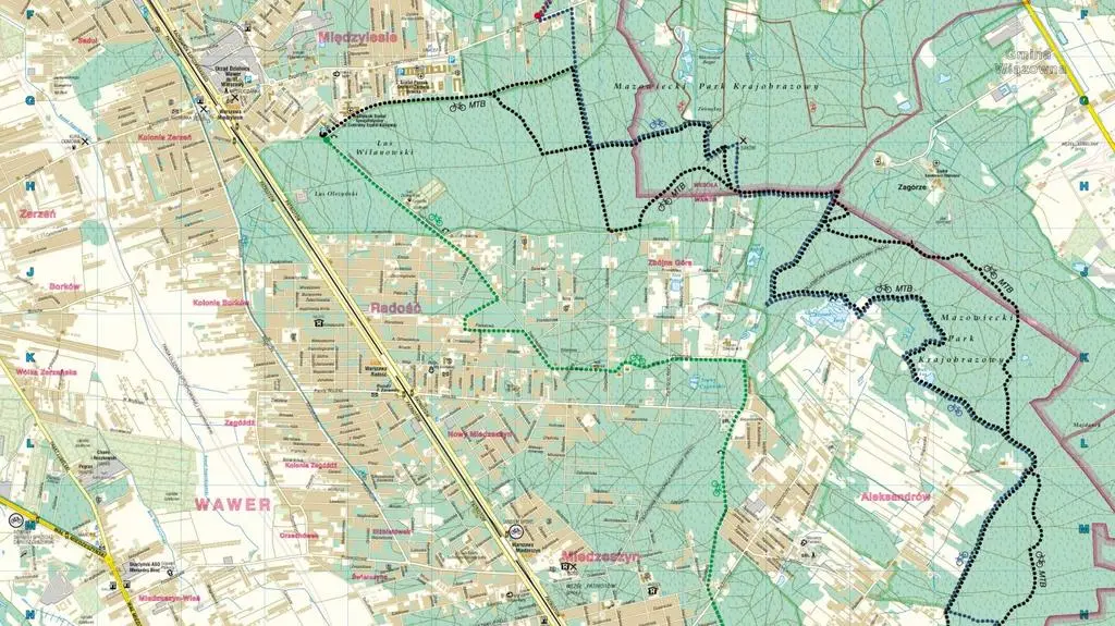 Mapa tras