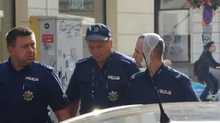 Akcja policji na Ordynackiej