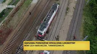 Pociąg wypadł z torów