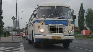 Parada zabytkowych autobusów