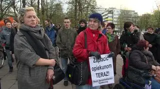 Tak rodzice protestowali w kwietniu