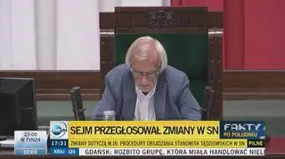 Głosowanie w Sejmie