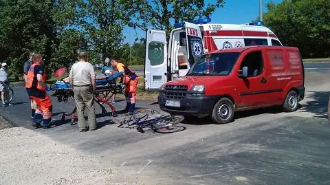 Wilanów: rowerzystka potrącona na ścieżce