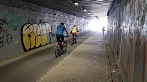 Zamykają tunel dla pieszych i rowerzystów przy Zachodnim