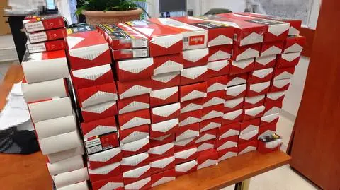 18 tysięcy sztuk nielegalnych papierosów ukrytych w mieszkaniu i samochodzie