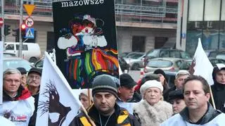 Protest Mazowsza