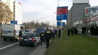 Akcja policji przy Górczewskiej