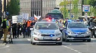 Protest przeciwko obwodnicy