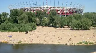 Tłumy na plaży