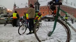 Uczestnicy Masy Krytycznej