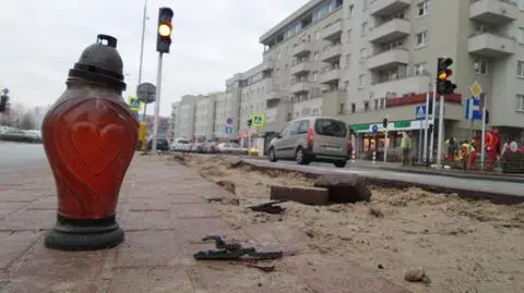 Nowe światła w miejscu tragedii