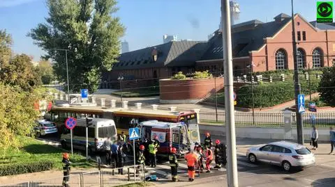 Deskorolkarz potrącony na Ochocie