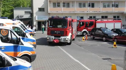 Pożar w przychodni. "Ewakuowano około 150 osób"