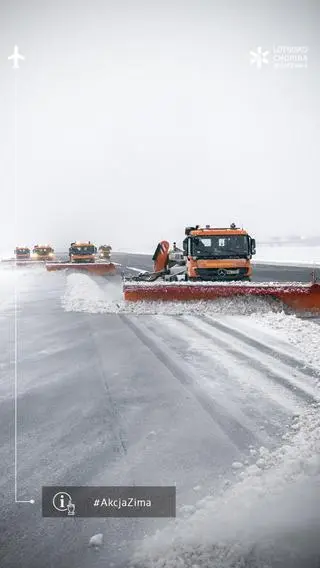 Zima na Lotnisku Chopina