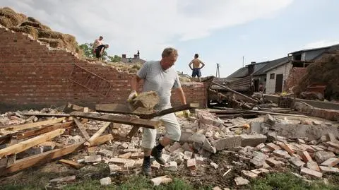 Mazowsze po wichurach: cztery tysiące osób bez prądu