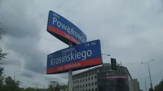 Kolizja na skrzyżowaniu Powązkowskiej i Krasińskiego