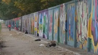 Graffiti wróciło na ścianę wokół wyścigów