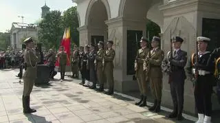 Uroczystości przy Grobie Nieznanego Żołnierza