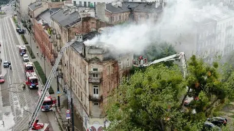 Jest zawiadomienie do prokuratury w sprawie pożaru zabytkowej kamienicy