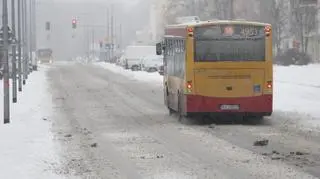 Śnieg na ulicach