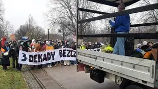 Protest rozpoczął się na Polu Mokotowskim