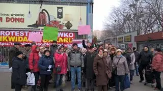 W grudniu mieszkańcy zorganizowali protest