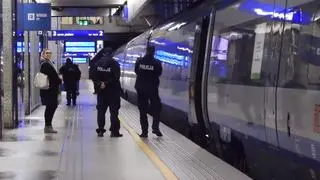 Akcja służb na Dworcu Cantralnym