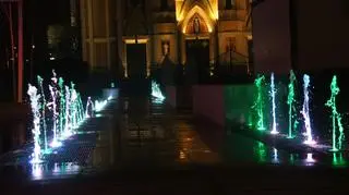 Iluminacja placu Szembeka