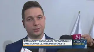 Patryk Jaki o posiedzeniu w sprawie Marszałkowskiej